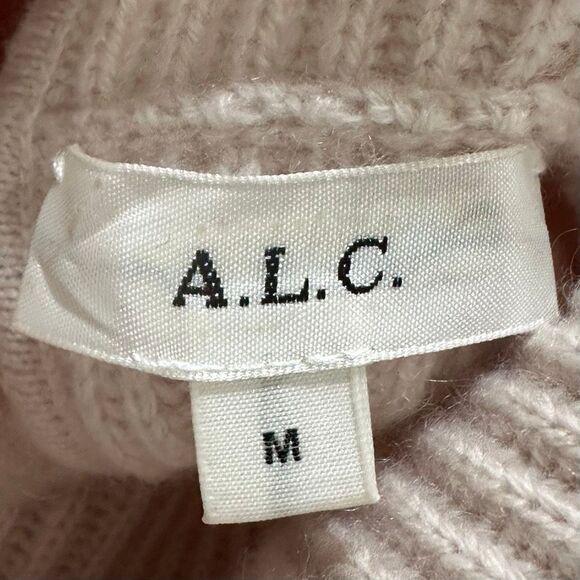 A.L.C. Ribbed Cashmere and Wool Sweater - Picture 3 of 5
